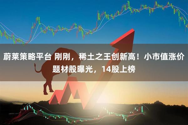 蔚莱策略平台 刚刚，稀土之王创新高！小市值涨价题材股曝光，14股上榜